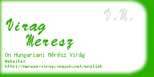 virag meresz business card